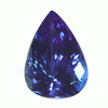 2.60 ct Pear Tanzanite in AA Grade