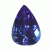 2.35 ct Pear Tanzanite in AA Grade