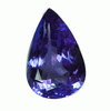 1.90 ct Pear Tanzanite in AA Grade