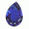 2.10 ct Pear Tanzanite in AA Grade