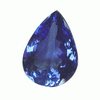 3 ct Pear Tanzanite in AA Grade