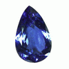 3.90 ct Pear Tanzanite in AA Grade