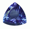 4.00 mm Trillion Tanzanite AA Grade