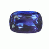 6.50 ct Long Cushion Tanzanite in AA Grade