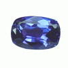 1.10 ct Long Cushion Tanzanite in AA Grade