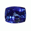 4.15 ct Long Cushion Tanzanite in A Grade