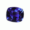 3.05 ct Long Cushion Tanzanite in AAA Grade