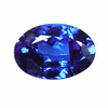 3.80 ct Oval Tanzanite in AAA Grade