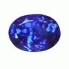 6.25 ct Oval Tanzanite in AAA Grade