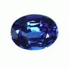 3 ct Oval Tanzanite in AAA Grade