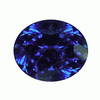 1.75 ct Oval Tanzanite in AAA Grade