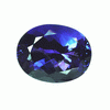 2.75 ct Oval Tanzanite in AAA Grade