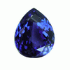 2.90 ct Pear Tanzanite in AAA Grade