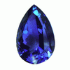 3.60 ct Pear Tanzanite in AAA Grade