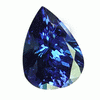 2.05 ct Pear Tanzanite in AAA Grade