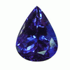 3.40 ct Pear Tanzanite in AAA Grade