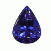 3.30 ct Pear Tanzanite in AAA Grade