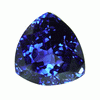 3.10 Carats Trillion Tanzanite in AAA Grade