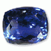 6 cts. Cushion Blue Purple Tanzanite in AA Grade