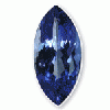 3.4 cts. Marquise Blue Purple Tanzanite in AA