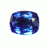 9x7 mm Cushion Tanzanite in AAA Grade