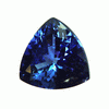 8.5 mm Trillion Tanzanite in AAA Grade