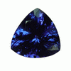 2.75 Carats Trillion Tanzanite in Super Fine Grade