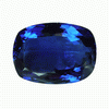 4.9 cts. Cushion Blue Tanzanite in AAA Grade