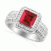 Ruby Diamond Rings