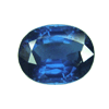 8x6 mm Oval Blue Sapphire in AA Grade