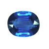 2.15 Carats Oval Blue Sapphire in size: 9x7 mm