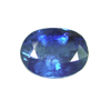 2.95 Carats Oval Blue Sapphire in size: 9.2x7 mm