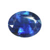 2.40 Carats Oval Blue Sapphire in size: 9.2x7.5 mm