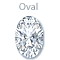 Search for oval diamonds