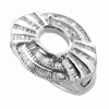 1.18ct Diamond Semi Mounting 14K White Gold
