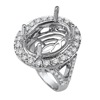 1.64 ct VS Diamond Semi Mounting 18K White Gold 1.64 ct VS Diamond Semi Mounting 18K White Gold