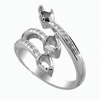 0.15ct Diamond Semi Mounting 18K White Gold