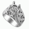 0.62ct VS Diamond Semi Mounting 18K White Gold
