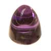 4 mm Cabochon Round Bullet Amethyst in AAA Grade