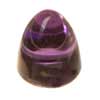 12 mm Cabochon Round Bullet  Amethyst in AAA Grade