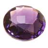 18x13 mm Checker Board Oval Amethyst in AAA Grade