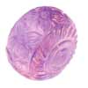 22 mm Carvings Fancy Amethyst in AAA Grade