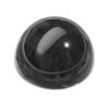 4 mm Cabochon Round Black Onyx in Opaque Grade