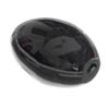 13x10 mm Cabochon Drilled Drop Black Onyx in Opaque Grade