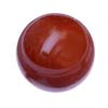 3 mm Round Bead Red-Orange Carnelian in AAA Grade