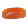 20x12 mm Cabochon Long Cushion Red-Orange Carnelian in AAA Grade