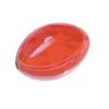 14x10 mm Red-Orange Carnelian Drilled Drop in AAA Grade