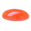 15x7 mm Cabochon Oval Red-Orange Carnelian in AAA Grade