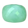 39 ct. English Green Long Cushion Chalcedony in AAA grade