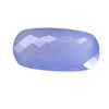 30x15 mm American blue Long Cushion  Chalcedony in AAA grade